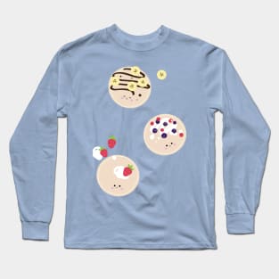 Pancakes for breakfast Long Sleeve T-Shirt